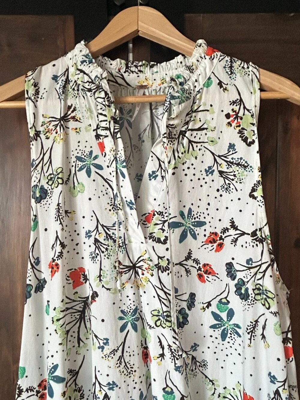 Free People Floral Hi-Low Dress - Picture 3 of 14